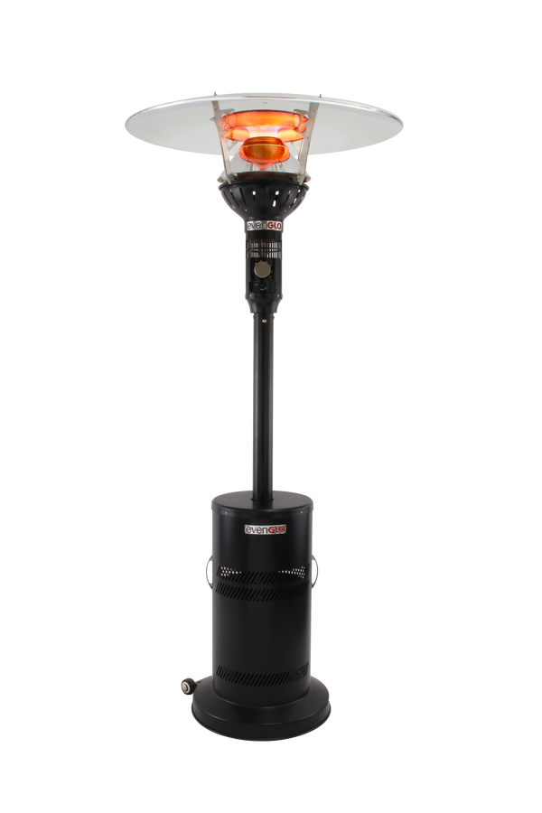 EvenGLO Portable Propane Patio Heater - Black Finish