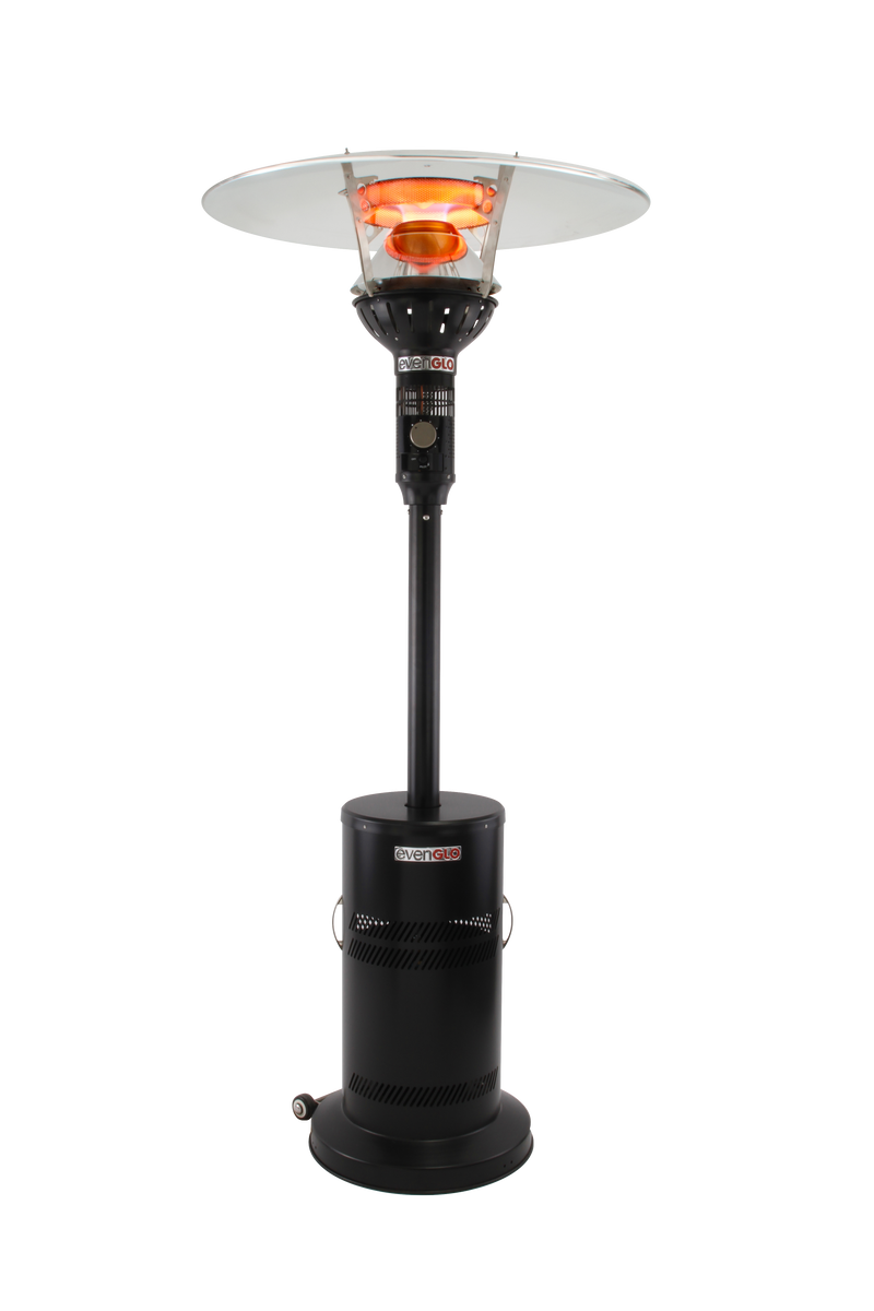 EvenGLO Portable Propane Patio Heater - Black Finish