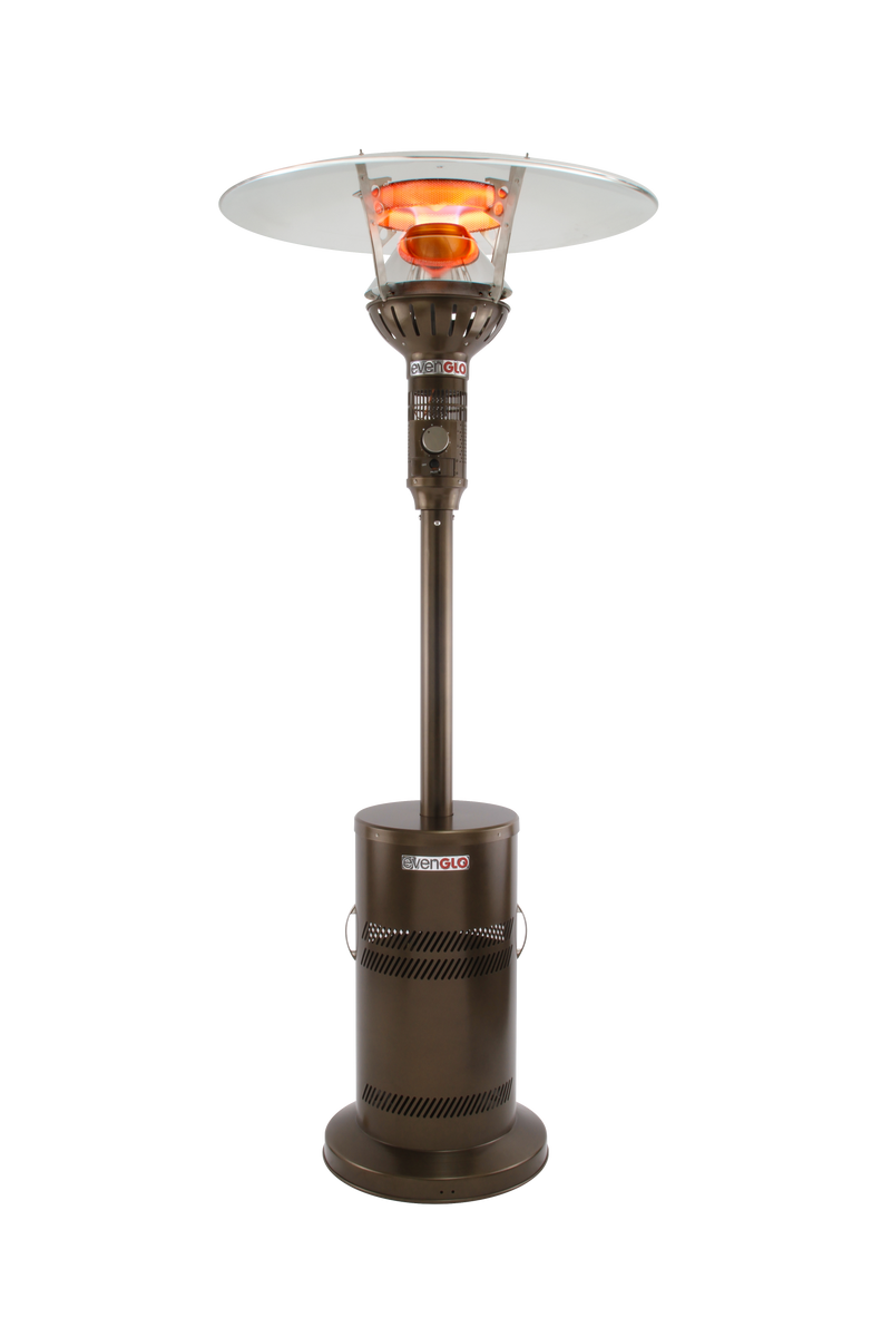 EvenGLO Portable Propane Patio Heater - Bronze Finish